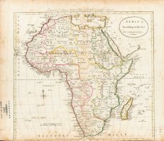 Про озеро Виктория
Окружение озера необычно выглядит. Предположим, что это место падения крупного астероида. Почему нет?:)
Стрелкой обозначил направление его движения перед столкновением с поверхностью. Желтым обвел озера в форме подковы, которые образовались в результате разрыва земной коры. Красным обвел зону вспучивания поверхности. А зеленым прямоугольником обвел озеро Ньяса. Запомним его.
Дальше идем на Википедию - Озеро Виктория

Обращаем внимание на название Виктория - с инглиша означает Победа. Ок. Озеро огромное- наибольшая длина 320 км, ширина 274 км. "После сооружения в 1954 плотины Оуэн-Фолс озеро превращено в водохранилище" - значит уровень воды стал выше, тем самым деформировав первоначальную форму и затопив окраины. Если бы вы хотели скрыть факт падения астероида, вы бы также сделали? Далее - "Открыл озеро и назвал его в честь королевы Виктории британский путешественник Джон Хеннинг Спик в 1858 году." Дата 1858. За 200 лет до этого уже полностью открыты и успешно колонизированы обе Америки, а в благодатной Африке, которая находится у англосаксов под боком не было известно озеро размером 300 на 300 км? Ой ли? А давайте проверим используя данные самих англосаксов?

В 1768 году была выпущена энциклопедия Британника. Самая крупная энциклопедия на тот момент. С подробной картой мира. Взглянем на английскую карту Африки от 1768 года, то есть созданную за 90 лет до "открытия" озера Виктория:
Источник - Britannica.com
И что мы видим? А видим мы, что озеро Ньяса, которое мы запомнили раньше, присутствует. А на месте Виктории, не белая неисследованная область, а бассейн Нила с парой городов. Один из которых называется Sanguard. Получается, 1858 год, это не год открытия этого озера. Это год образования этого кратера. Плюс-минус несколько лет. 
И еще карты