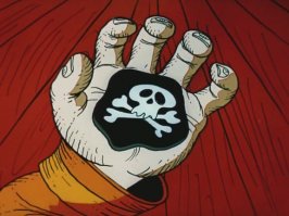 Черная метка, не иначе!