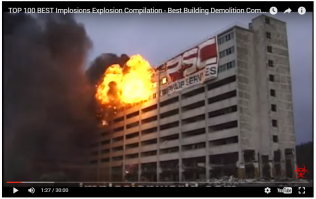 Что за бред? Нафига столько огня? Для красоты что-ли бензина/керосина добавили?