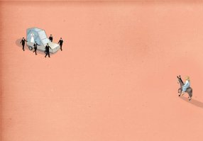 Неглупый мужик! Со своими тараканами, конечно.  :)
Но вот за это могу простить ему многое: