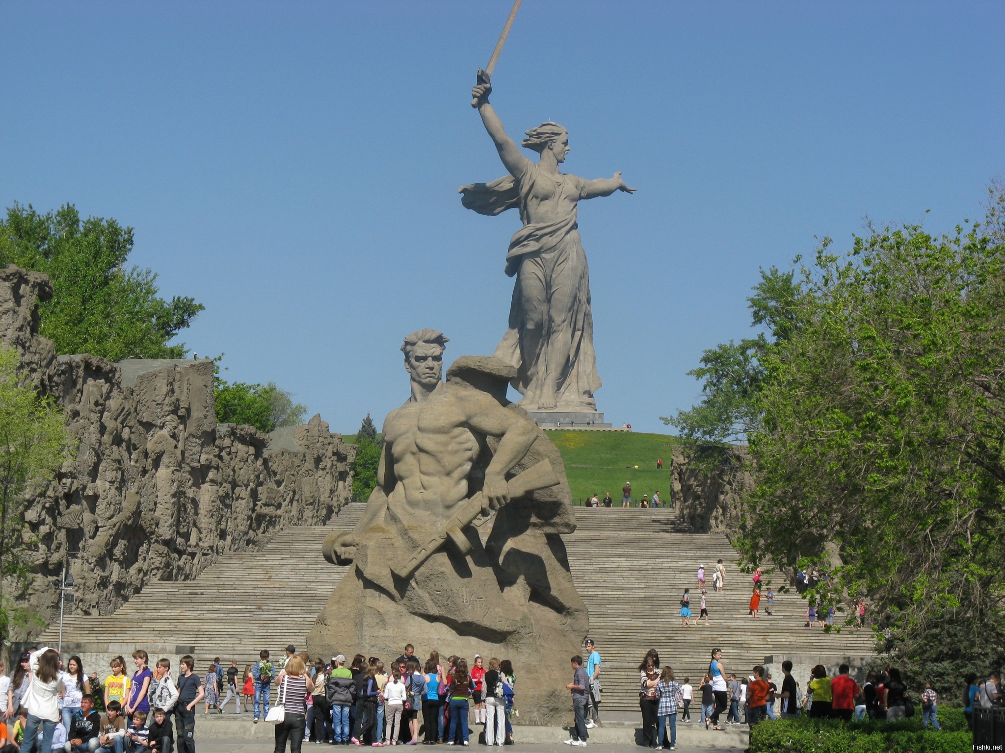 Волгоград фото достопримечательности мамаев курган