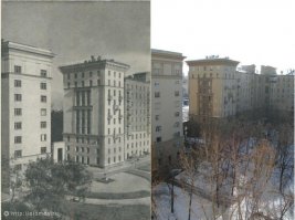 Привет сосед!))))
А это мой двор по соседству с монастырём. Фото 50-е и 00-е.