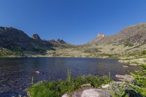По порядку - озеро Каровое, озеро Художников, озеро Горных духов. Ергаки, Красноярский край.