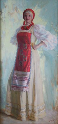 Ещё со школьных времён я очень люблю строки Н. А. Некрасов."Есть женщины в русских селеньях…"

Есть женщины в русских селеньях
С спокойною важностью лиц,
С красивою силой в движеньях,
С походкой, со взглядом цариц,—

Их разве слепой не заметит,
А зрячий о них говорит:
«Пройдет — словно солнце осветит!
Посмотрит — рублем подарит!»

Идут они той же дорогой,
Какой весь народ наш идет,
Но грязь обстановки убогой
К ним словно не липнет. Цветет

Красавица, миру на диво,
Румяна, стройна, высока,
Во всякой одежде красива,
Ко всякой работе ловка."
 Тогда же у меня и сложился очень чёткий образ к этим строкам (смотрите фото). Почему такой? ну потому, что вставая с первыми петухами и ложась спать последней, работая в поле целый день и успевая за домом ухаживать и накормить кучу ртов, едва ли получится обладать пышным телом.
Девушка модель из поста, на фото красива! Но едва ли она отличается крепким здоровьем, причем не только физическим но и психическим. 
Осуждать чью-то внешность я не буду!  Могу лишь сказать, что считаю правильнее стремиться воплотить в жизнь поговорку "в здоровом теле здоровый дух" 
Да пока она молода, её тело красиво, но прикладывала ли она какие-то усилия к достижению этой красоты? сумеет ли она научится работать над своим телом, что бы сохранить эту красоту? Все мы знаем, что самая тяжелая работа, это работа над собой! И люди с красивым телом, но не от природы красивым, а те которые добились его путём строгой дисциплины и многочасовых тренировок, обладают так же и крепкой устойчивой нервной системой. Они меньше подвержены стрессам, и легче находят выход из сложных ситуаций. Люди же привыкшие получать бонусы от природы, как например очень худые ( что едят всё подряд и не толстеют) так и те кто, вроде бы и полноваты но вес в правильные места уходят, зачастую не отличаются сильным характером, они ленивы и не приучены к работе. Поэтому мне сложно понять, почему сейчас стало мейнстримом по сути пропагандировать <Лень>и <Cвоеволие>!