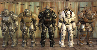 Просто мужику захотелось себе силовую броню.