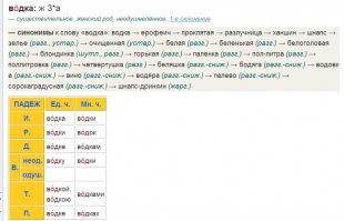 Сначала надо матчасть подучить, а потом уже умничать.

ПАДЕЖ	      ЕД.ЧИСЛО МНОЖ.ЧИСЛО
Именительный	водка	водки
Родительный	водки	водок
Дательный	водке	водкам
Винительный	водку	водки
Творительный	водкой	водками
Предложный	водке	водках