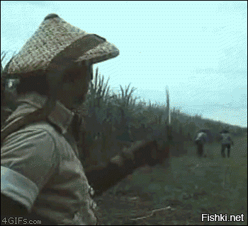 Пистолет в неумелых руках - страшнее атомной бомбы 