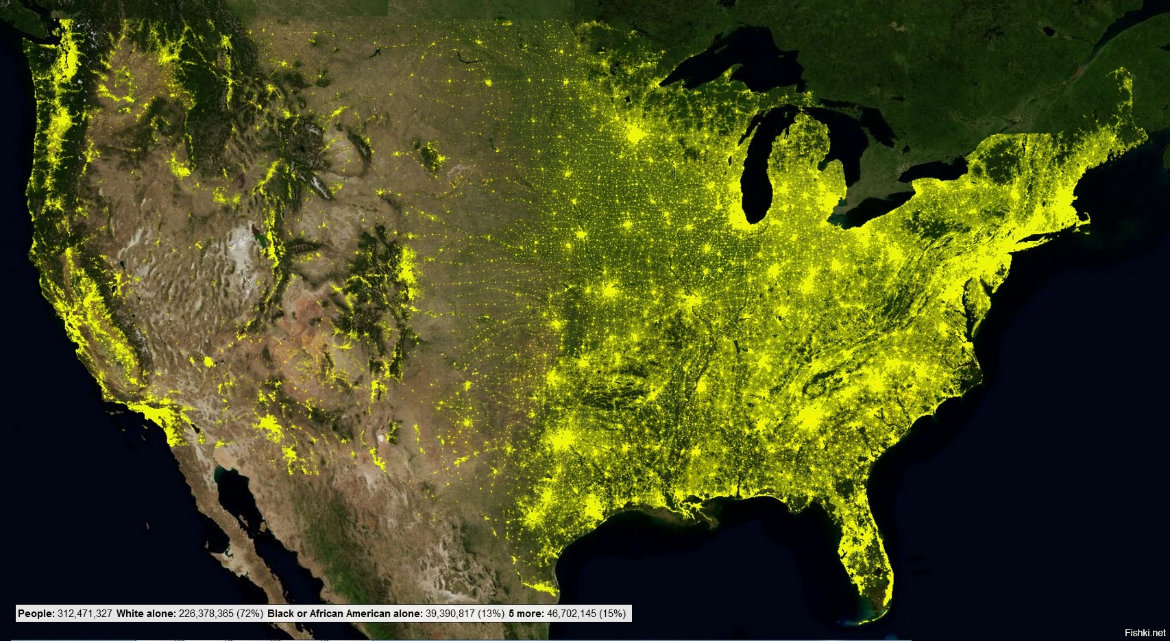 Расселение сша. Карта плотности населения США. Плотность населения США на карте 2020. Плотность населения Америки на карте. Плотность населения CIF.