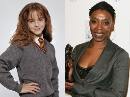 Гермиону не забываем. Знатная метаморфоза.