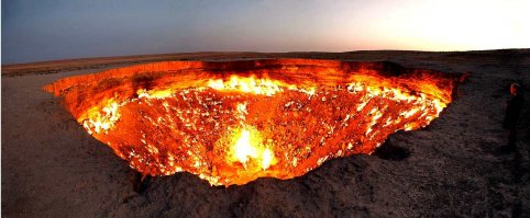 портал в ад. туркменистан.