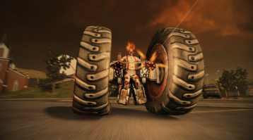 На первой фотке прототип чувака из twisted metal )))