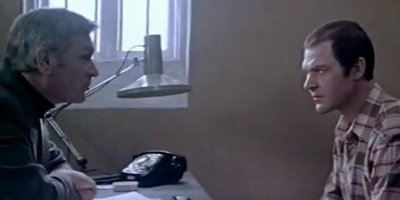 Одна из его первых характерных ролей. Фильм "Ночное происшествие"