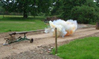 Ружье в действии