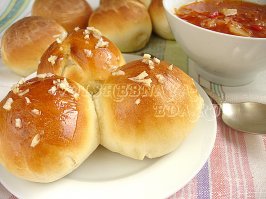 Пампушки с чесноком !!!