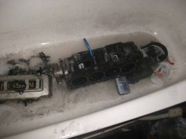 А некоторые движок моют в ванной. С фейри...