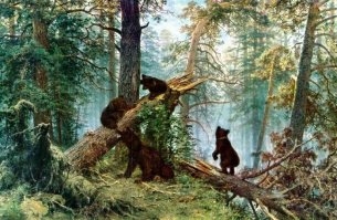 Семейство медведей знает толк в отдыхе