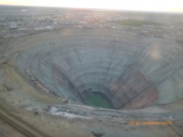 Алмазный рудник "Мир", Восточная Сибирь