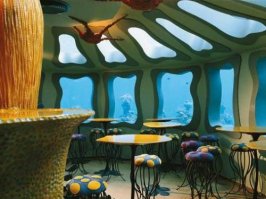 Эйлат , Красное море - ресторан под водой " Звезда Красного моря"
