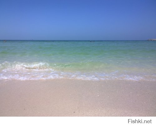 именно:) пляж Kite beach @ Dubai, burj-al-Arab