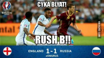 That's how russian got the last minute goal