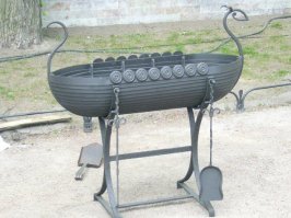 Мангал настоящего викинга