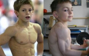 На этой фотке два разных человека. На левой части может и Лиам, а вот на второй вообще другой мальчик, которого зовут Джулиано Строе. Автор жирный минус. Проверяй факты.