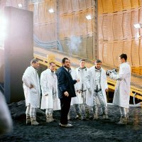 Стенли Кубрик.
Съёмки "космической Одиссеии