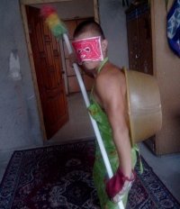 У Донателло фиолетовая повязка!