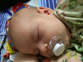 Моя ляля спит )