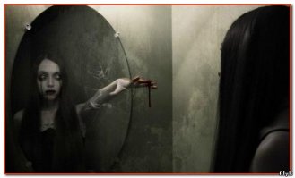 а мне всегда не по себе после просмотра фильмов ужасов про зеркала...