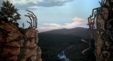 Для меня с детства самый жуткий мост из фильма "Зловещие мертвецы" 1981 г. На фото он уже разрушен. Может, кто вспомнит ;)