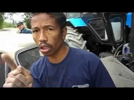 знаменитое - "- испугались ? ... -обосрался!"