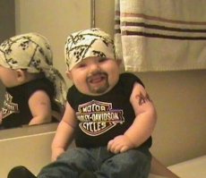 Кажется, личинка байкера?