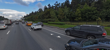 ДЛя  особо крикливых в яндекс картах открываешь 36 км Мкад и нажимаешь кнопочку ПАНОРАМА))