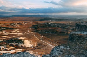 Сотня километров от меня) 
Крым, Белогорск