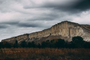 Сотня километров от меня) 
Крым, Белогорск
