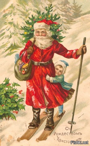 Снегу́рочка (Снегурка, Снежевиночка)— сказочный и новогодний персонаж, внучка Деда Мороза, его постоянная спутница и помощница. На праздниках выступает как посредник между детьми и Дедом Морозом, что функционально соответствует древнегреческим демонам и христианским ангелам. Возраст варьируется: иногда изображается в образе маленькой девочки, иногда молодой девушки. Последнее чаще, под влиянием литературного образа Снегурочки и как практическая необходимость для оказания праздничных услуг (сопровождение Деда Мороза).

Образ Снегурочки не зафиксирован в славянском народном обряде, но присутствует в народном фольклоре. В русском фольклоре Снегурочка является персонажем народной сказки о сделанной из снега девочке Снегурке (Снежевиночке), которая ожила. Этот сюжет был обработан и опубликован в 1869 году А. Н. Афанасьевым во втором томе его труда «Поэтические воззрения славян на природу», в котором видны языческие корни этого персонажа: «Снегурка названа так потому, что родилась из снега».



Дед Мороз со Снегурочкой на дореволюционной рождественской открытке.