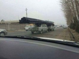 Узбекистан походу
Кроме Волг по центру вокруг сплошь Daewoo GM