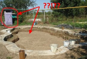 Бассейн на дачном участке своими руками 