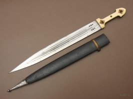 Непальский нож кукри,кавказский кинжал,йеменский нож.Финка жигана.