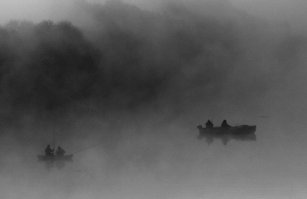 Всем любителям Беларуси - река Березина 5 утра, трасса Москва - Брест.