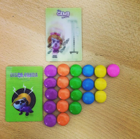 где тут порядок ? одной фиолетовой нехватает