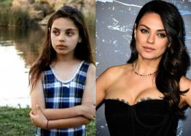 Мила Кунис - не изменилась к лучшему.