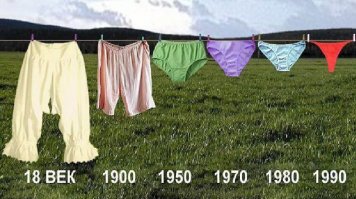 Эволюция трусов: