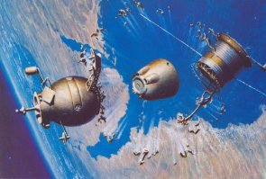 вы думаете, что СОЮЗ весь спускается? Спуск идет с разделением Союза.