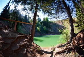 Озеро "Морской глаз" республика Марий-Эл