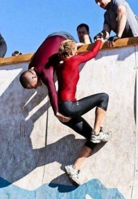 Молодец! И помог, и потрогал!