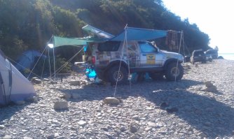 А солнечные батареи будут? Очень удобно. 
У меня так: