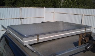 А солнечные батареи будут? Очень удобно. 
У меня так: