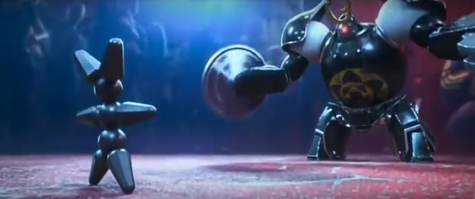 вот хороший мультик. Как раз бои ботов.